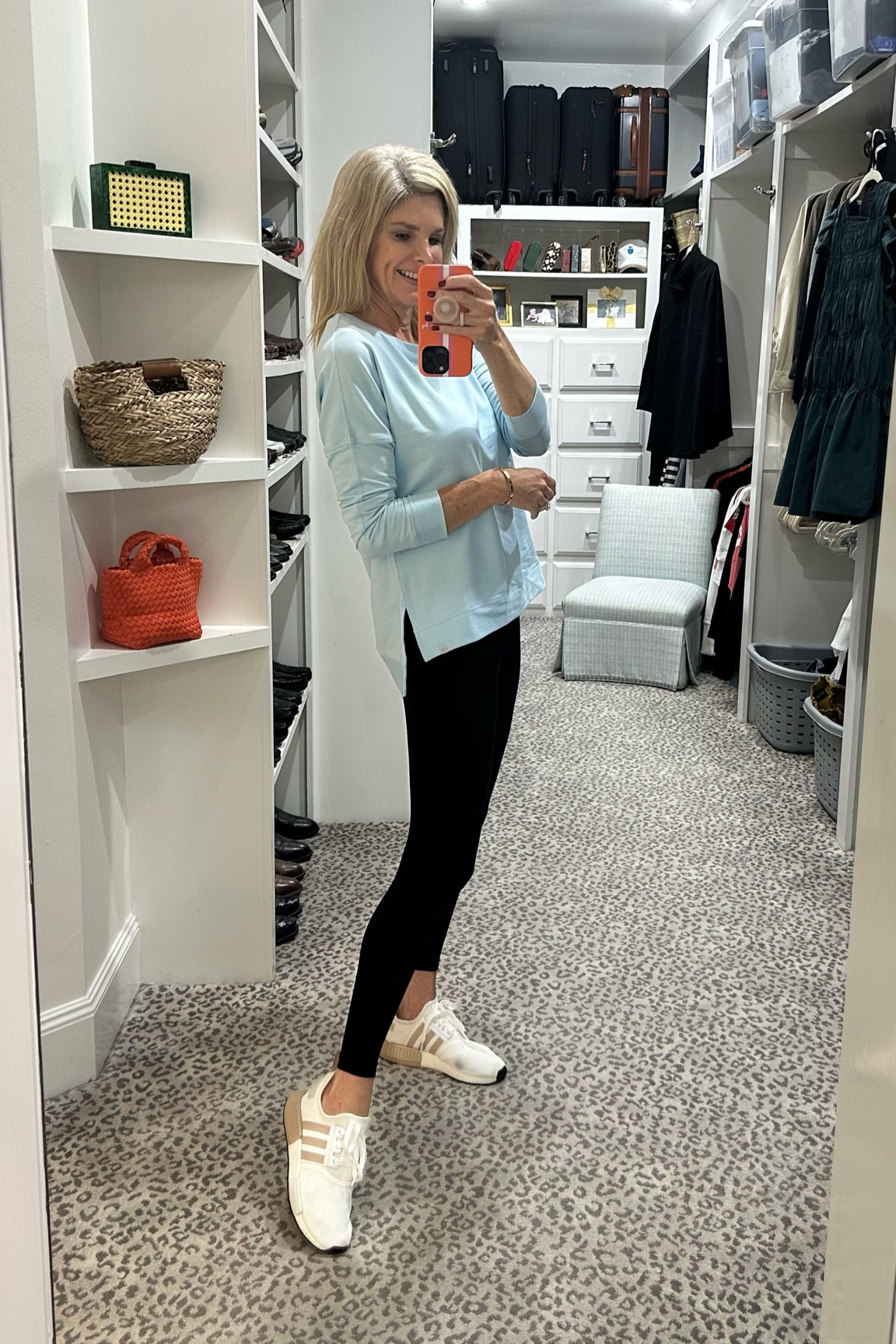 Love these leggings and French Terry sweater shirt! Perfect for your fall workout look! Size S 

#LTKfitness #LTKstyletip #LTKover40