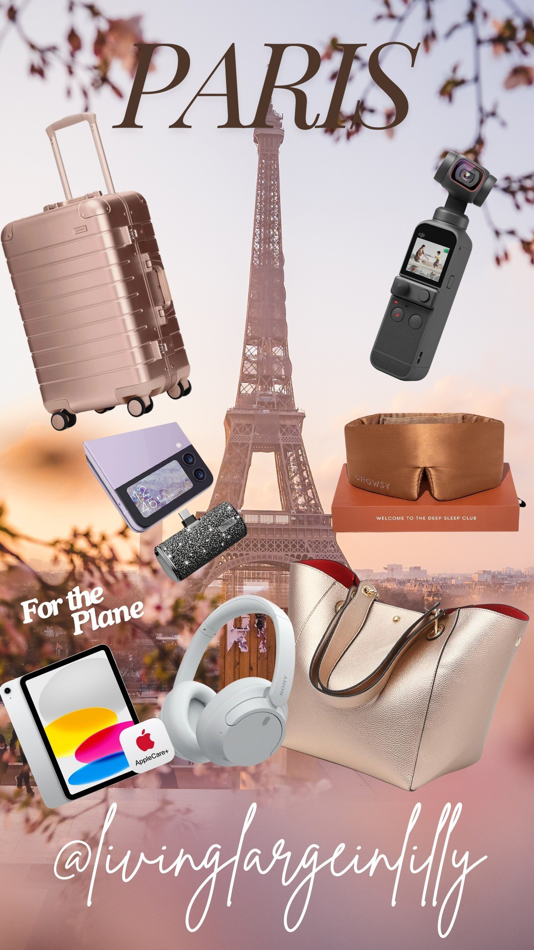 I'm going to Paris this coming holiday season and gearing up for the travel! #traveltote #paris #founditonamazon #livinglargeinlilly 

#LTKTravel #LTKItBag #LTKSaleAlert