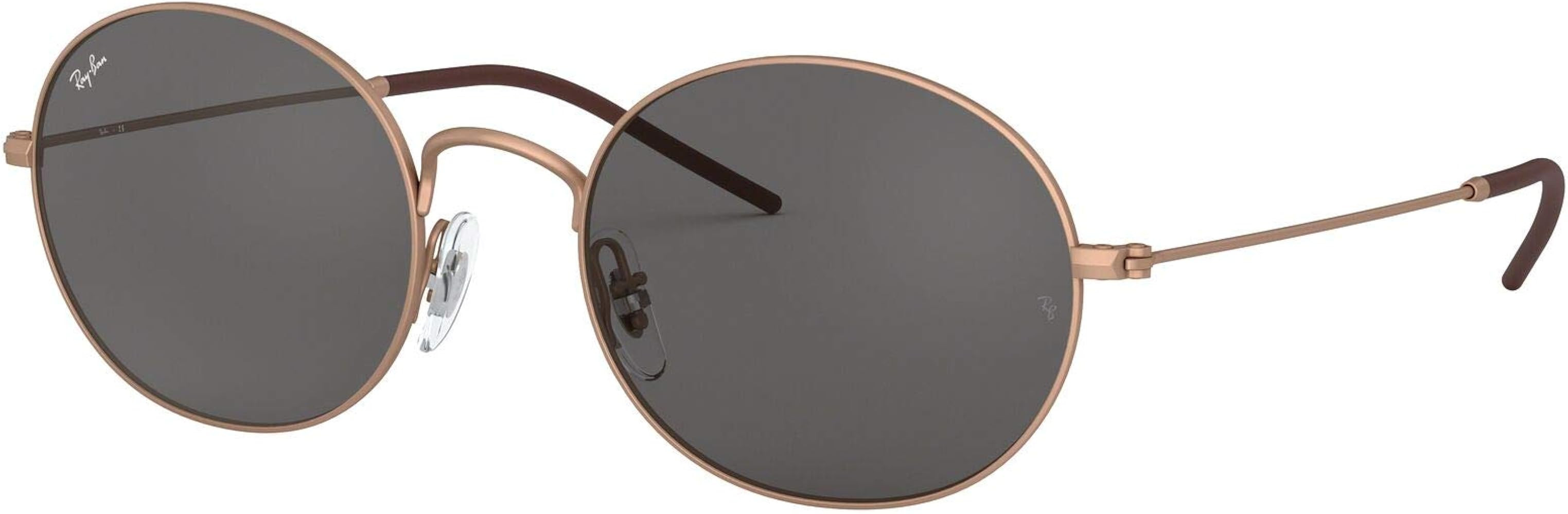 Amazon.com: Ray-Ban womens Rb3594 Beat Sunglasses, Rubber Arista/Dark Brown, 53 mm US : Clothing,... | Amazon (US)