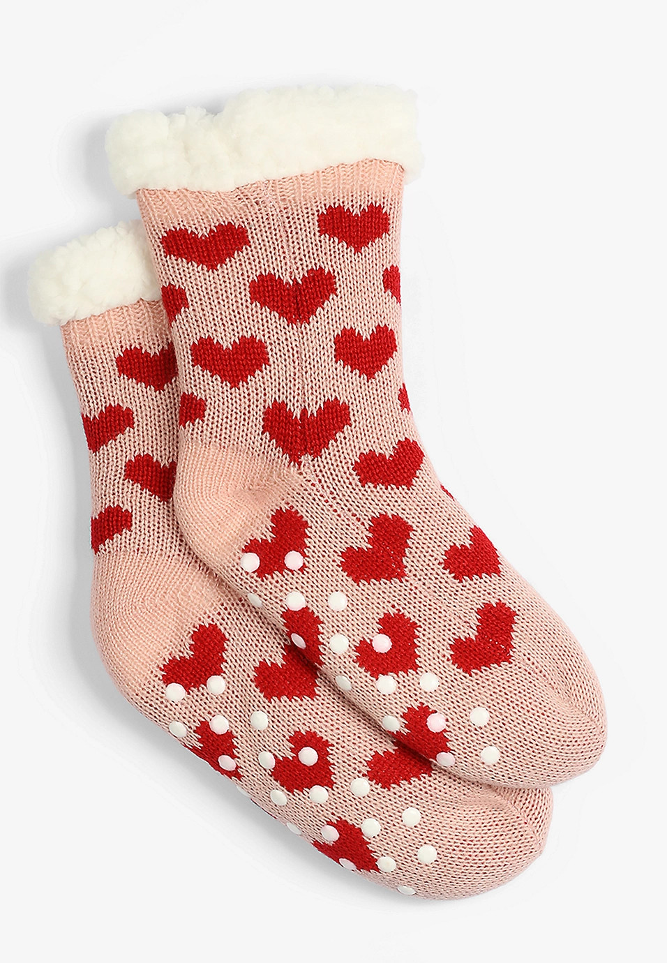 Winter Sherpa Lined Slipper Socks | Maurices