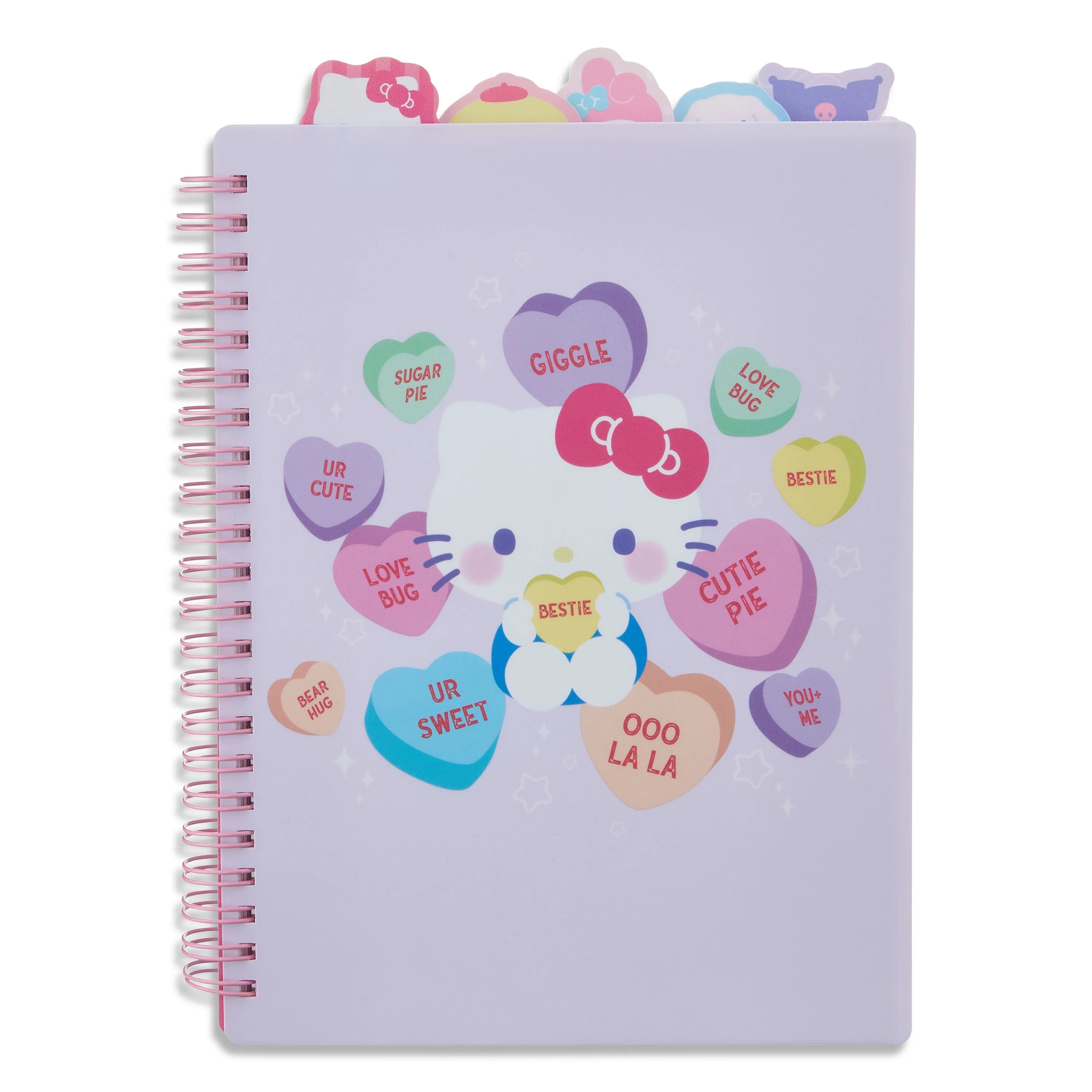 Hello Kitty® And Friends x Sweethearts® Purple Tab Journal | Walmart (US)