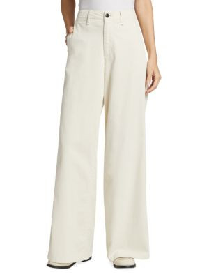 Sofie Wide-Leg Chinos | Saks Fifth Avenue OFF 5TH