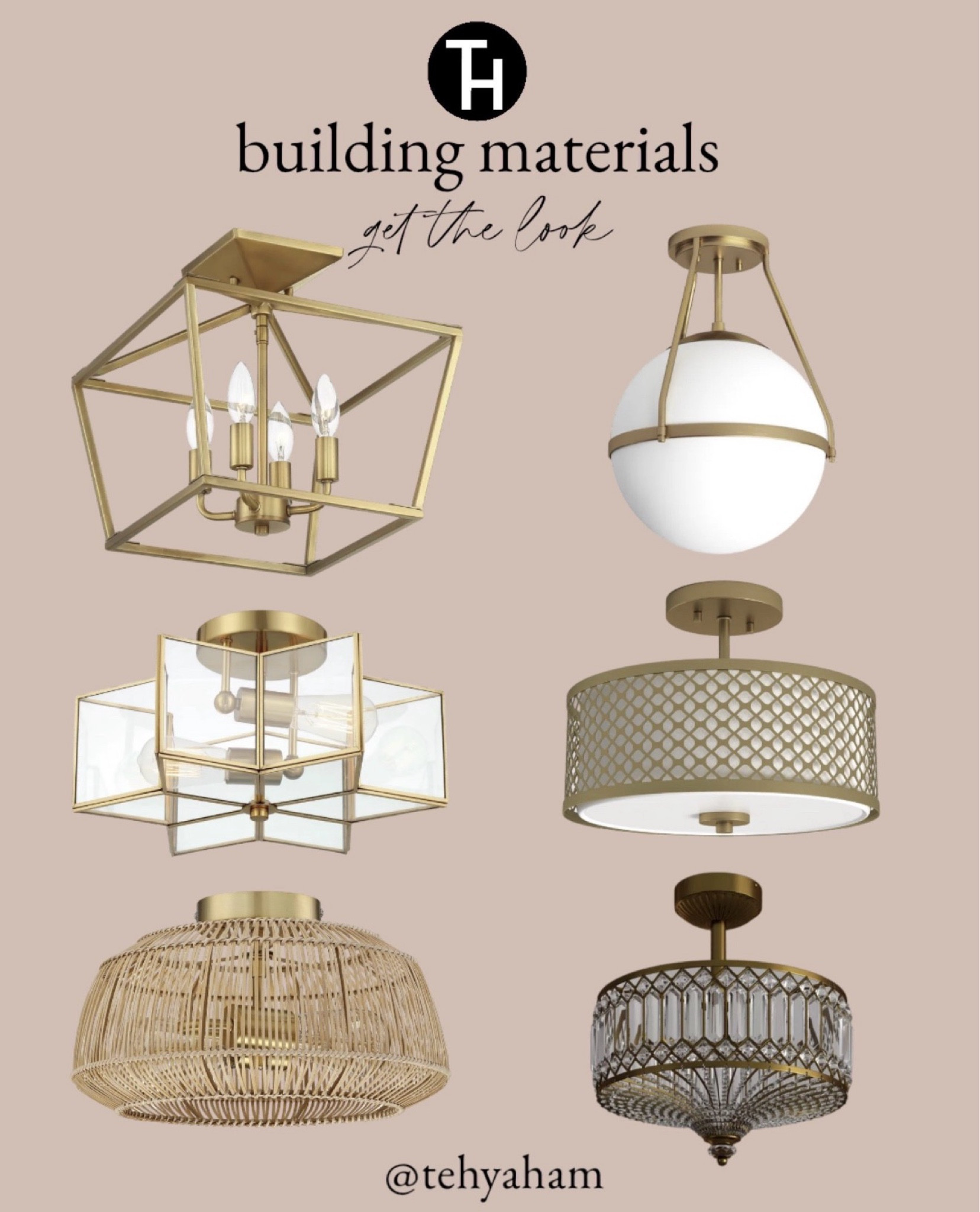 Light fixtures 

Building materials
Chandalier
Semi flush mount light
Laundry room
Hallway

#LTKHome #LTKActive #LTKfoodie