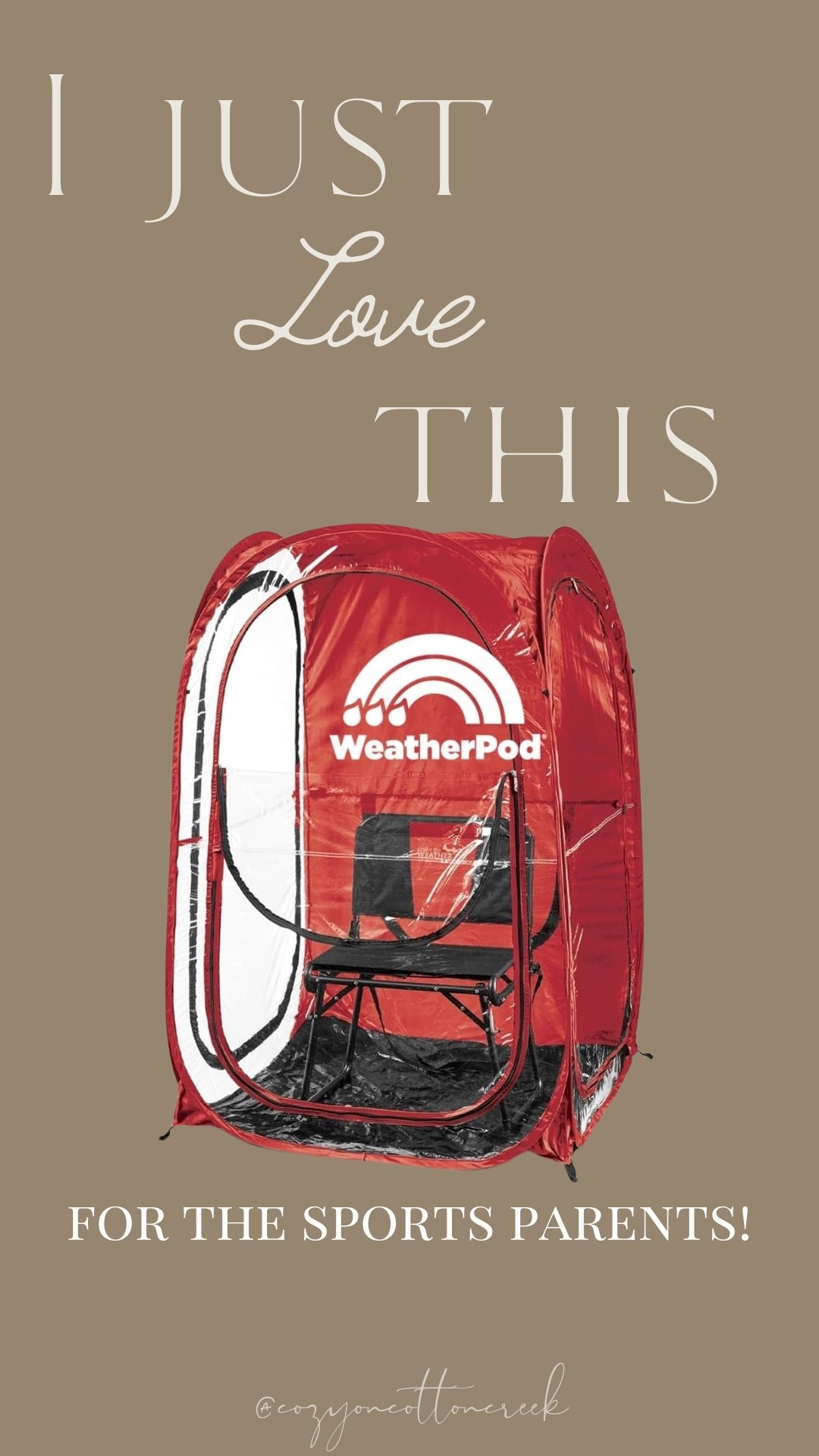 All weather sports chair cover