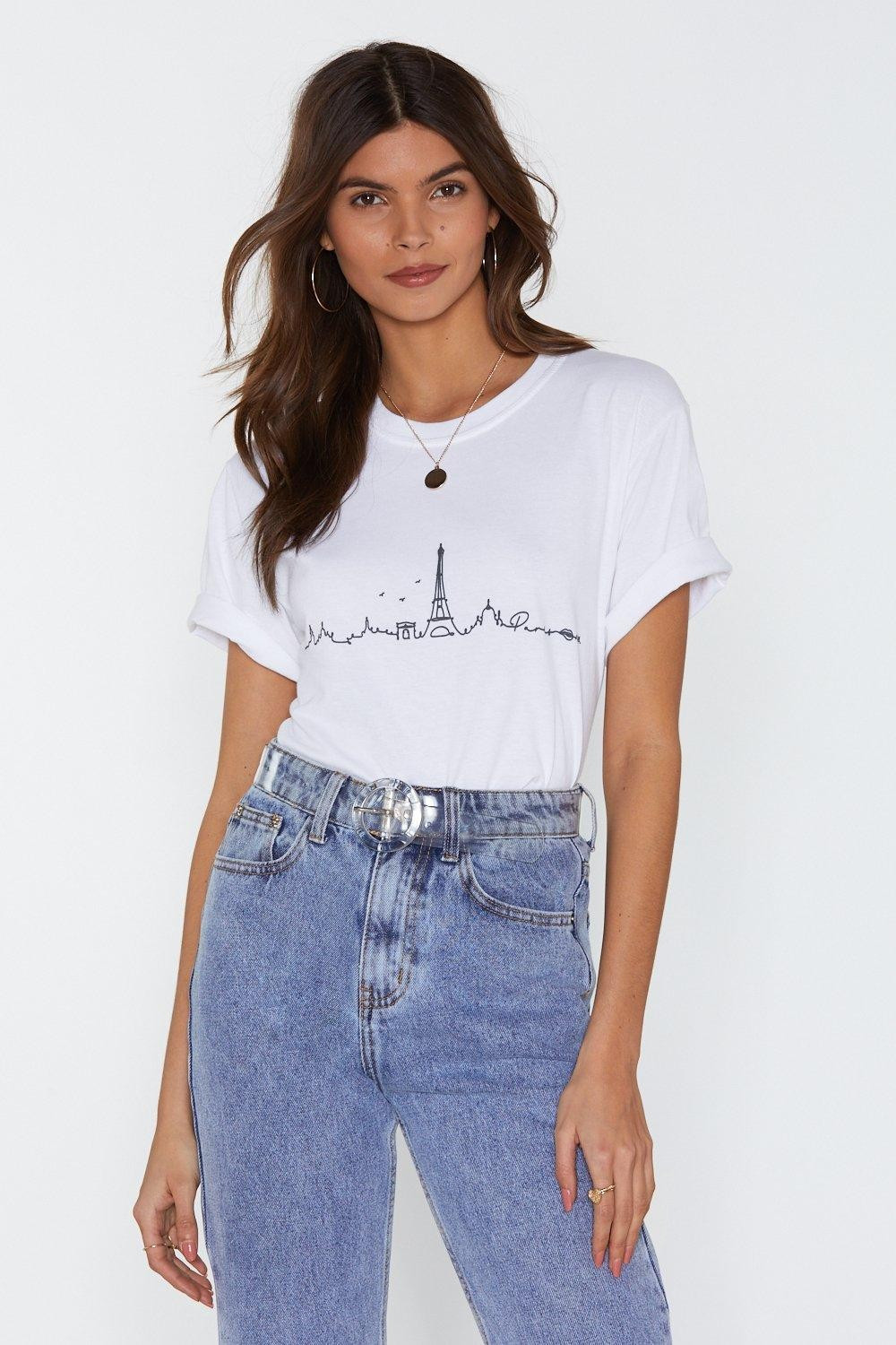 Take Me to Paris Graphic Tee | NastyGal (US & CA)