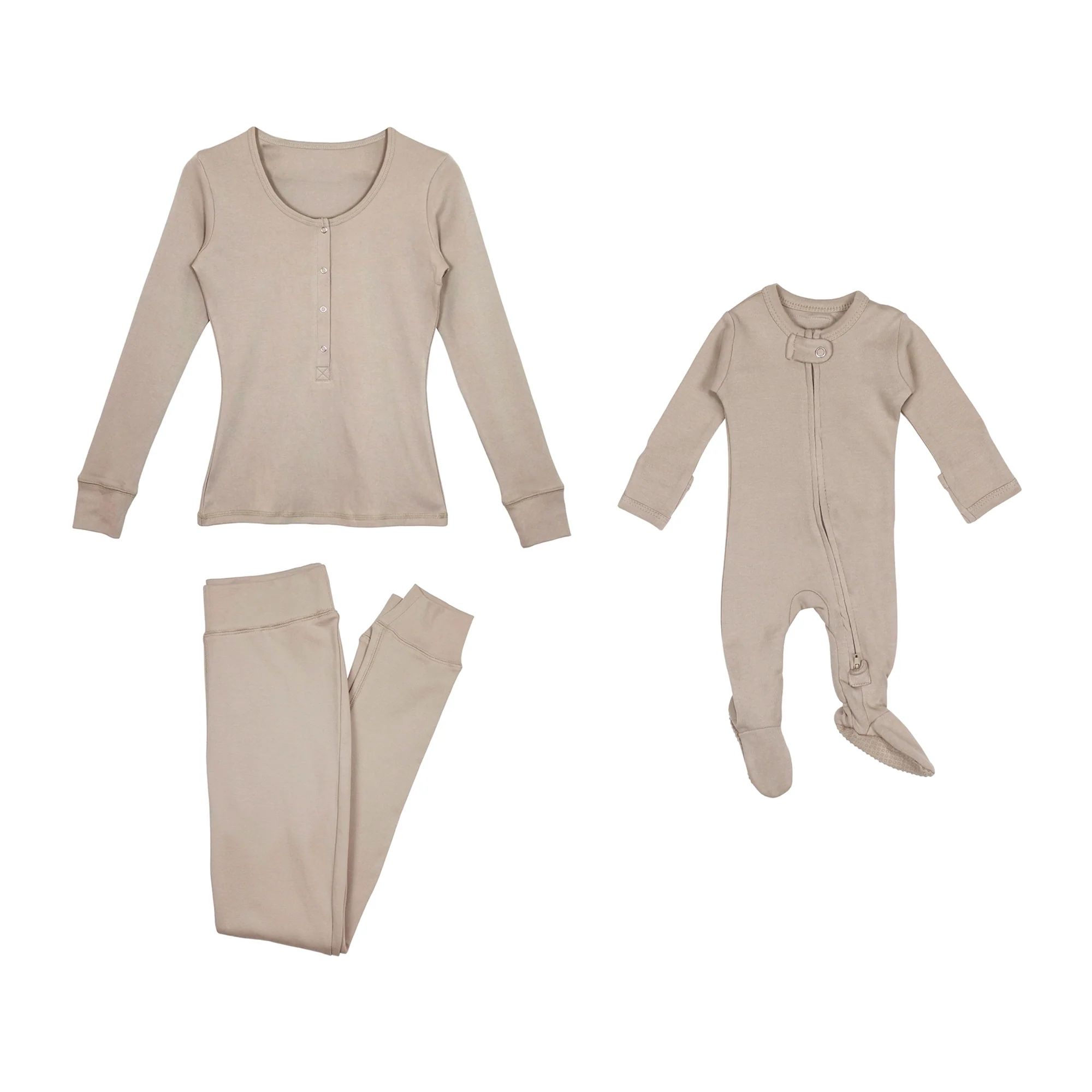 Mommy & Me Bundle in Oatmeal | L'ovedbaby