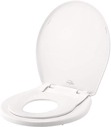 Little2Big 81SLOW 000 Toilet Seat with Built-In Potty Training Seat, Slow-Close, and will Never L... | Amazon (US)