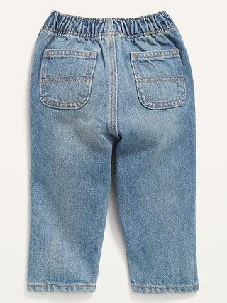 Unisex Loose Rip-and-Repair Jeans for Baby | Old Navy (US)