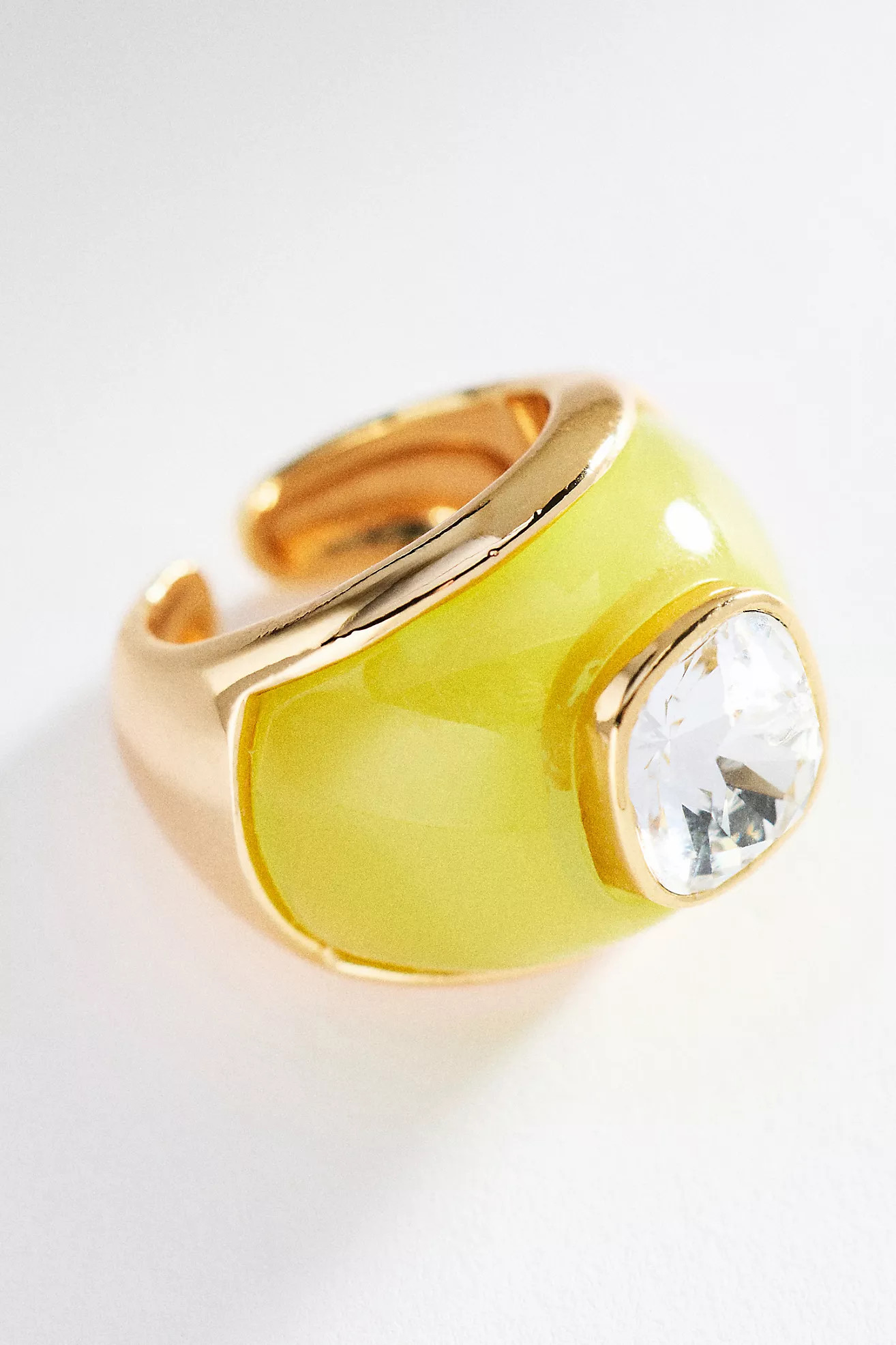 Crystal Resin Cocktail Ring | Anthropologie (US)
