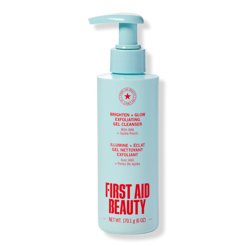 Brighten + Glow Exfoliating Gel Cleanser with AHA and Jojoba Pearls | Ulta