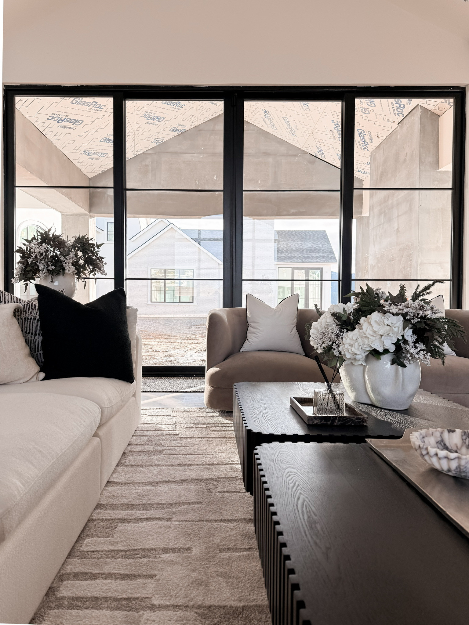 ELEVATED NEUTRAL LIVING ROOM — AMAZON HOME FINDS! This space is all about balance: soft neutrals paired with bold contrast for a look that feels warm, modern, and intentionally styled. The sculptural coffee tables ground the room while layered textiles, florals, and organic accents keep it inviting and lived-in. Timeless pieces that elevate your home without feeling trendy or overdone.

#Amazon #TheHillaryStyle #AmazonHome #NeutralLivingRoom #ModernOrganicDecor #ElevatedInteriors #TimelessHome #LivingRoomInspo #AffordableLuxury 

 #LTKmomlife #LTKOver40 #LTKFindsUnder100