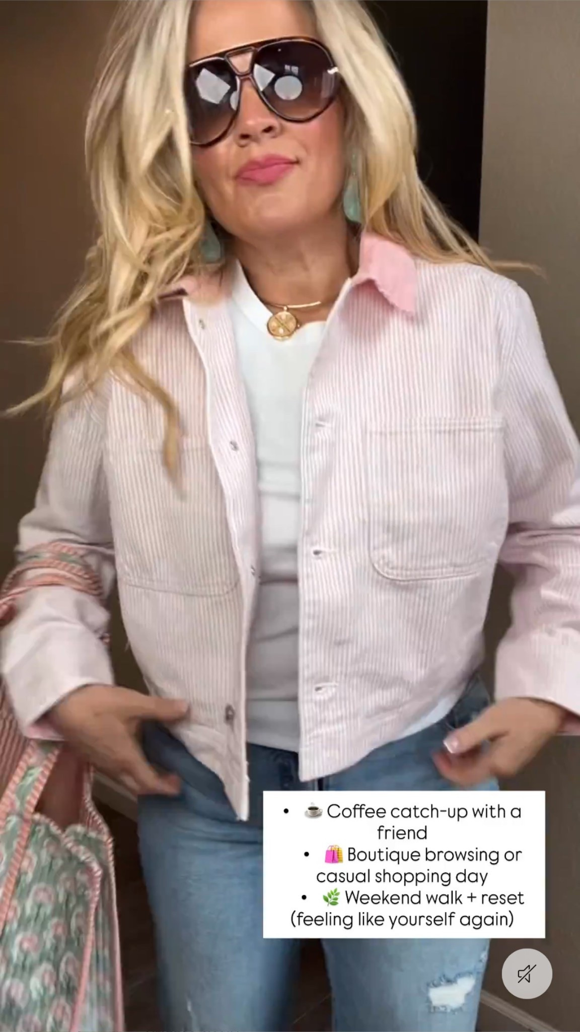  ✨Tap the bell, save and ❤️ for over 40 fashion, midlife style, midsize fashion and luxury looks for less. 
⬇️Sizing information:
Large jacket (size up if in between sizes.)
Jeans 12 tts

This is one of those outfits that just works for midlife…
nothing tight, nothing fussy, just pieces that skim and give you shape without trying too hard.

Perfect for coffee dates, errands, or those days you want to feel like you again.

Lightweight layers, relaxed denim, and easy slides = polished without the pressure.

👑"Helping you look good, feel good!" - Lindsey Denver

Follow my LTK @Over40andmidlife on the @shop.LTK app to view this post and get my exclusive app-only content!

#liketkit #LTKOver40 #LTKPlusSize #LTKMidsize
@shop.ltk
https://liketk.it/63DtB