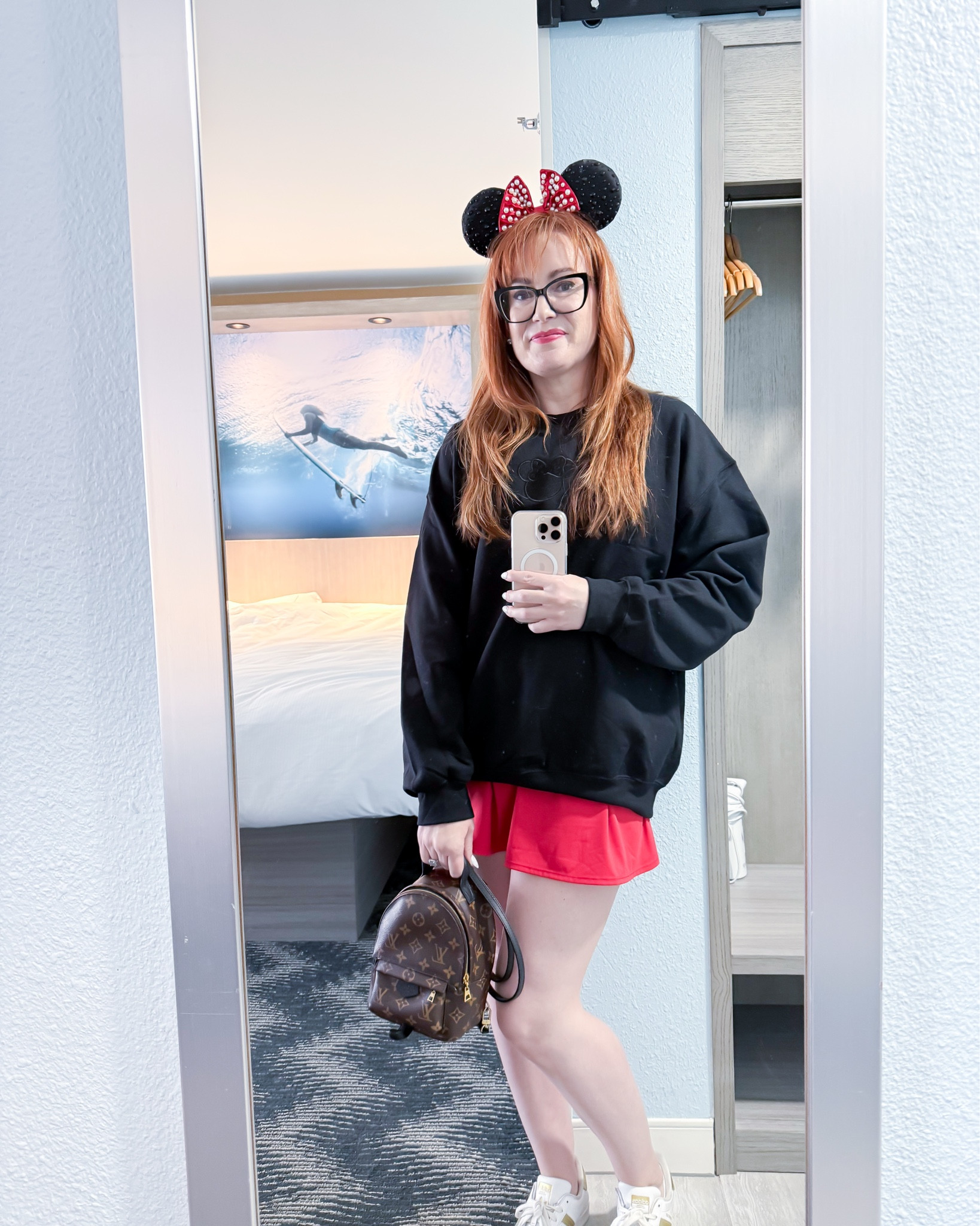 Minnie Mouse vibes for Disney Cruise embarkation day!! Sailing on the Treasure. 

#LTKSeasonal #LTKSummerEdit #LTKTravel