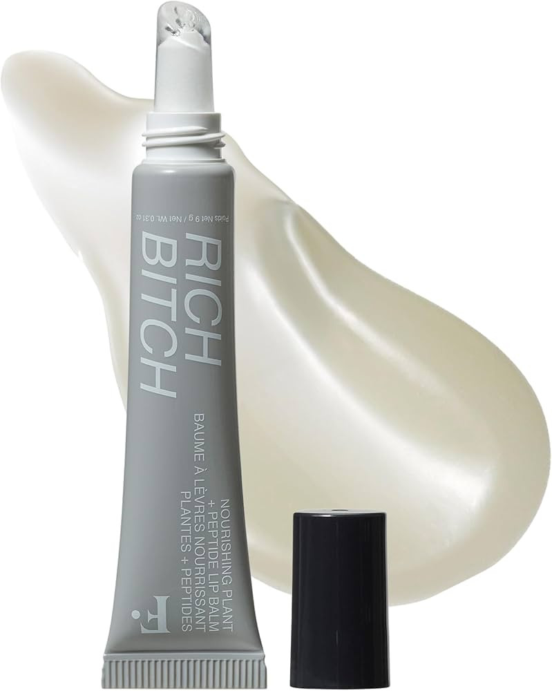 Freck Beauty RICH Beotch Nourishing Plant + Peptide Lip Balm - Moisturizing Lip Treatment, Sheer ... | Amazon (US)