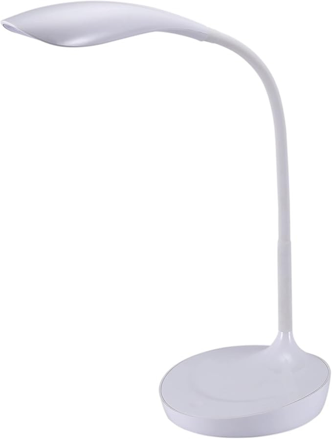 Bostitch Office LED Gooseneck Desk Lamp with USB Charging Port, 3 Dimming Levels, Touch Control, ... | Amazon (US)