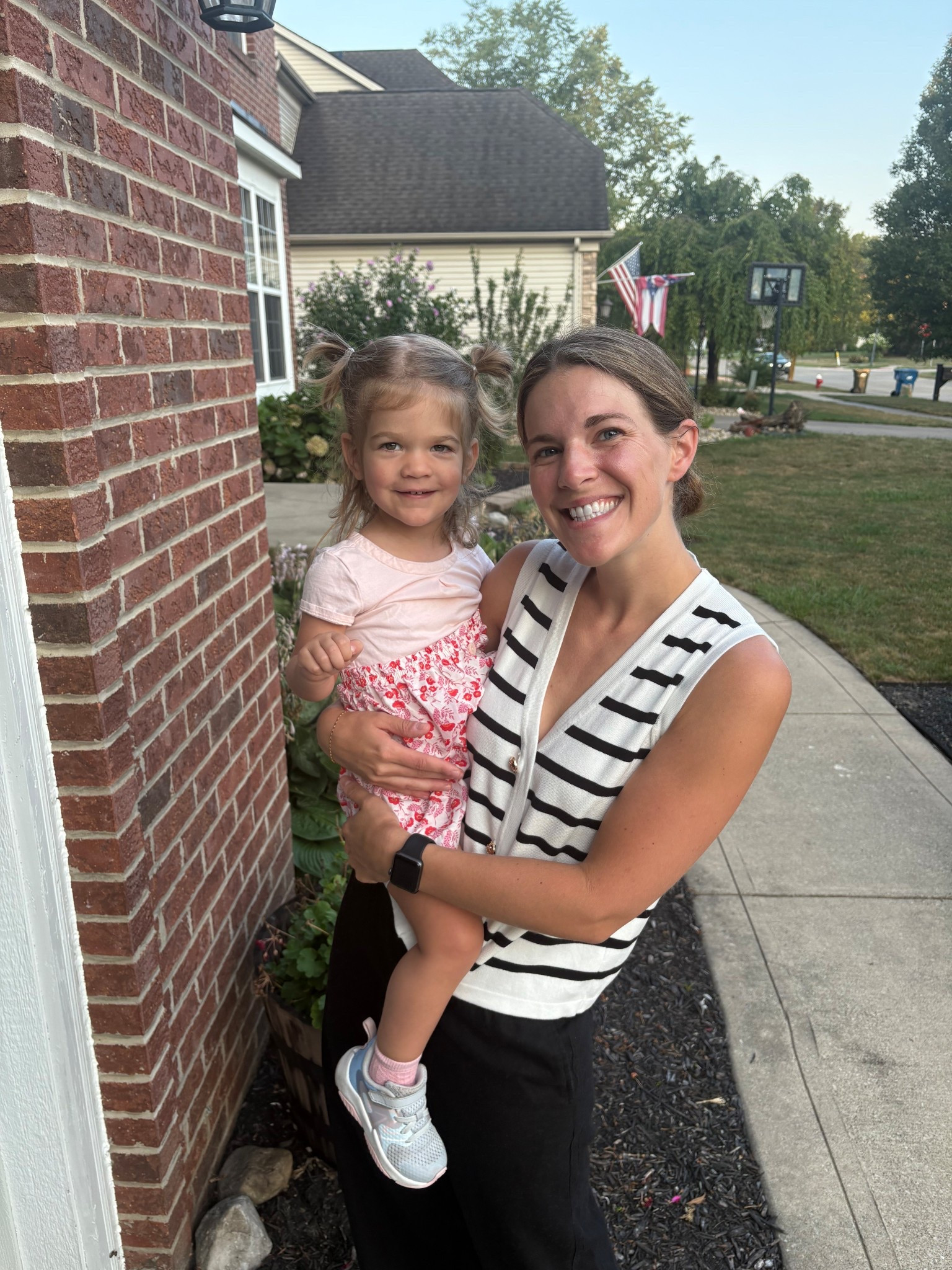 My girl is back at daycare today 🥹 Linking both our outfits!! 🖤

#LTKFindsUnder50 #LTKStyleTip #LTKSaleAlert
