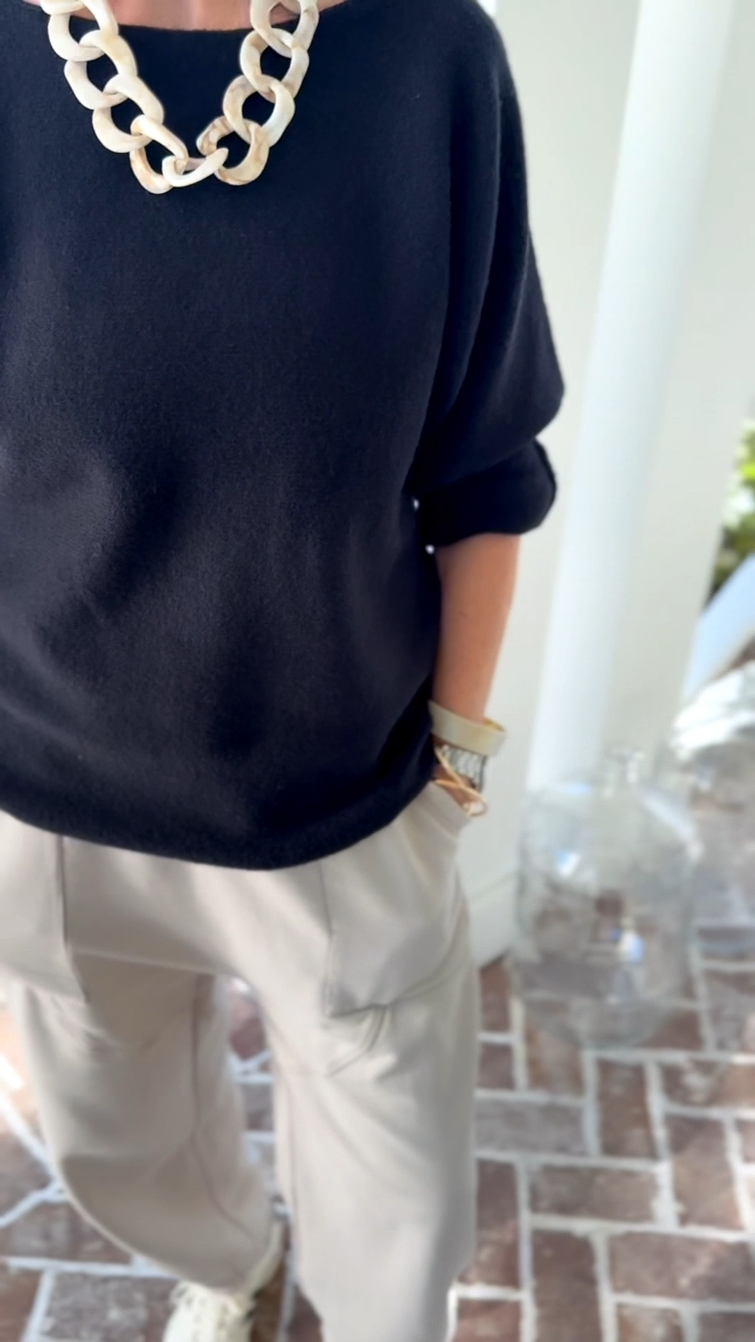 styling sweatpants to be chic + elevated 