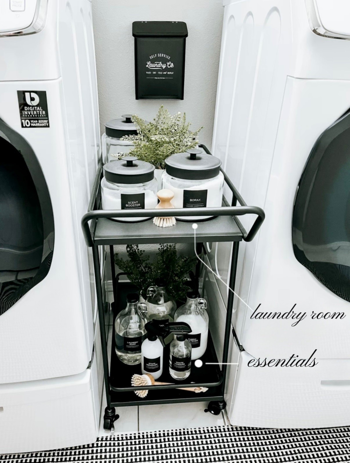 laundry room organization made simple.

#LTKhome #LTKstyletip #LTKluxury
