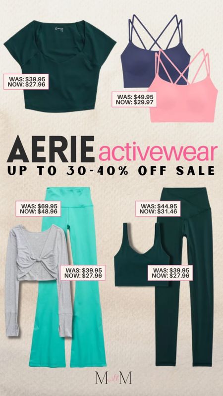 Level up your activewear with Aerie's sale – up to 30-40% off! The perfect combo for yoga and the gym: the Longline Sports Bra and High Waisted Crossover Legging. Don't miss out!                                                                                                                                                                                                                                                              

Activewear outfit
Fitness wear
Travel outfit
Valentine’s Day
Gifts for her
Aerie sale

#LTKstyletip #LTKtravel #LTKfitness