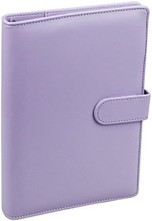 A5 PU Leather Notebook Binder,Refillable 6 Round Ring Binder Cover for A5 Filler Paper,Macaron No... | Amazon (US)