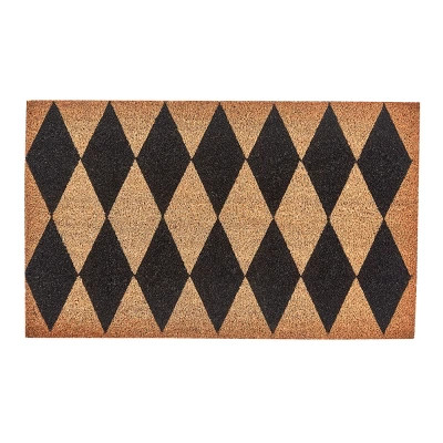 Split P Harlequin Doormat 1'6''x2'6'' | Target