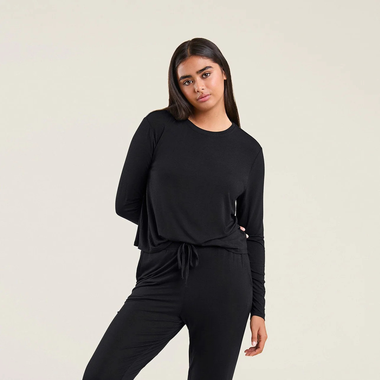 Pajama Jogger Set | Black - nuuds | nuuds