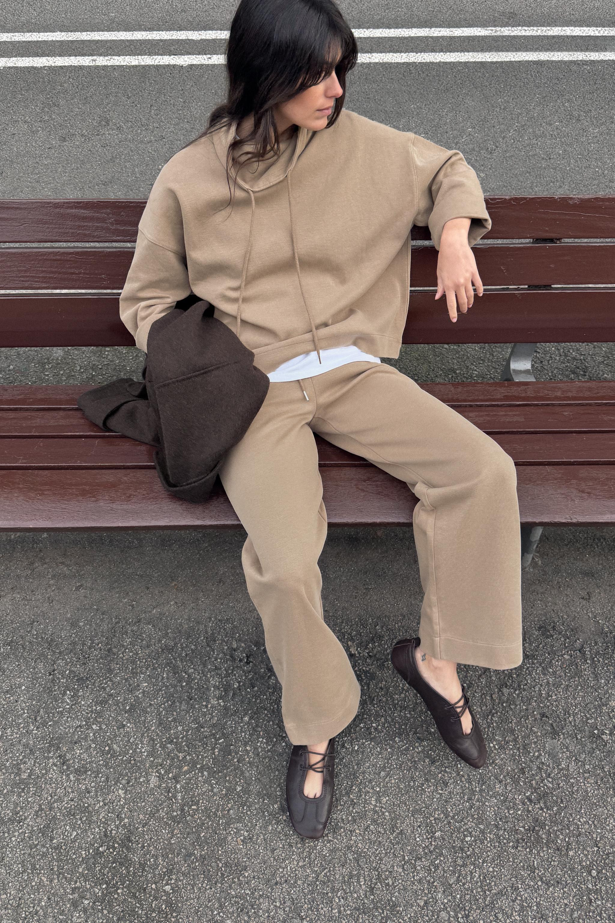 WASHED EFFECT INTERLOCK SWEATSHIRT | Zara US