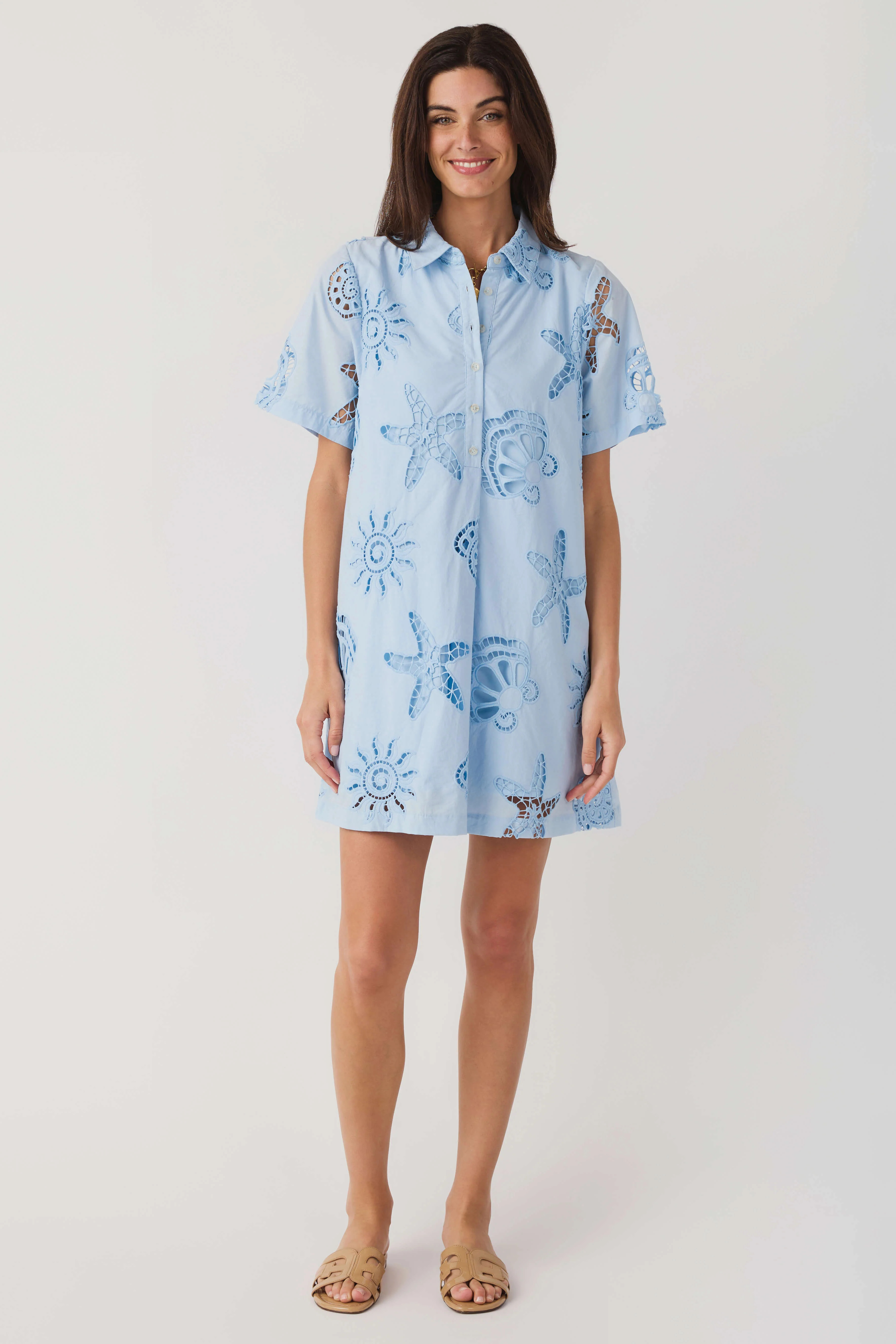 Jodifl Gina Eyelet Dress | Social Threads