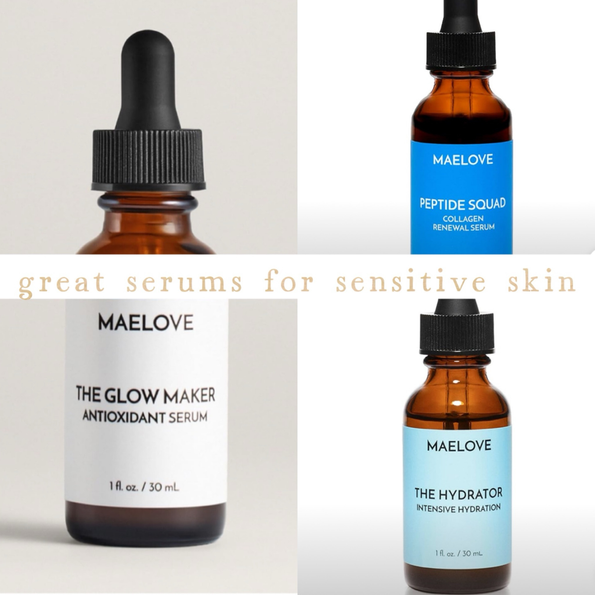 great faceserums for sensitive skin! #maelove

#LTKHoliday #LTKBeauty