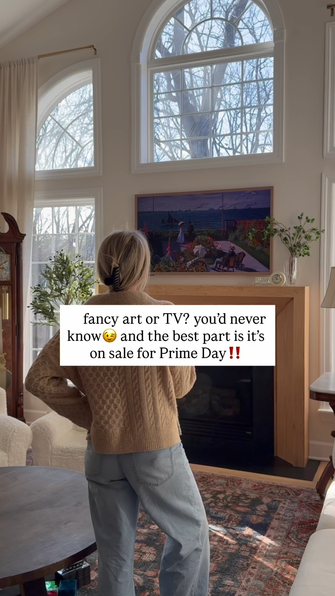 Amazon Prime Day deal! Hisense canvas TV on sale frame tv television art tv electronics sale 

#LTKHome #LTKSaleAlert #LTKFamily