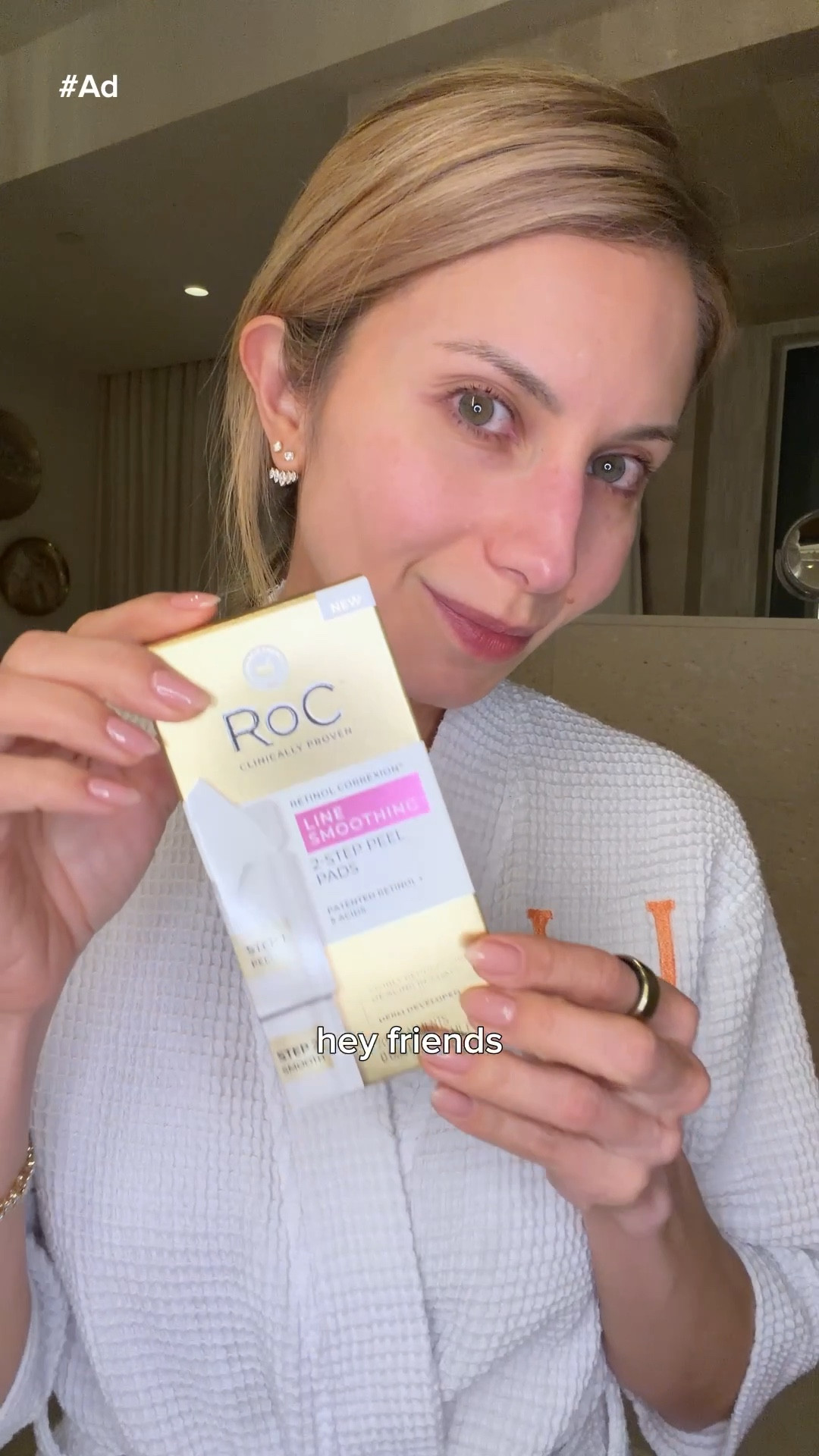 #ad If your skincare goal is smooth, glowy skin without the extra steps, these are it. The @Rocskincare Retinol Correxion Peel Pads make exfoliating + retinol so easy, and my skin looks noticeably more even after using them. Found @Target 
#roc_partner #rocskincare #skintok #targetpartner #Target #liketkit @shop.ltk 

#LTKBeauty #LTKOver40