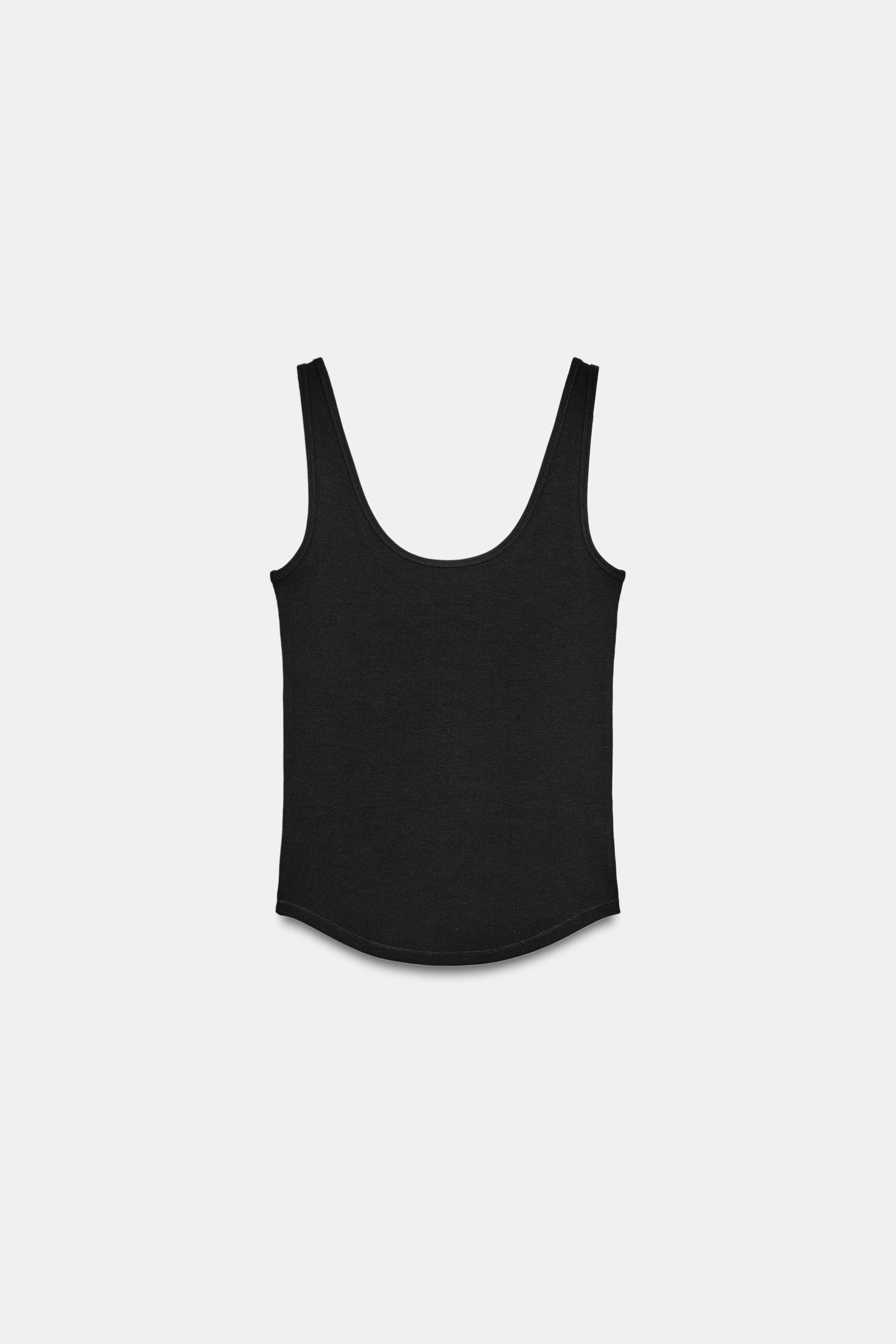 COTTON VEST TOP | Zara UK