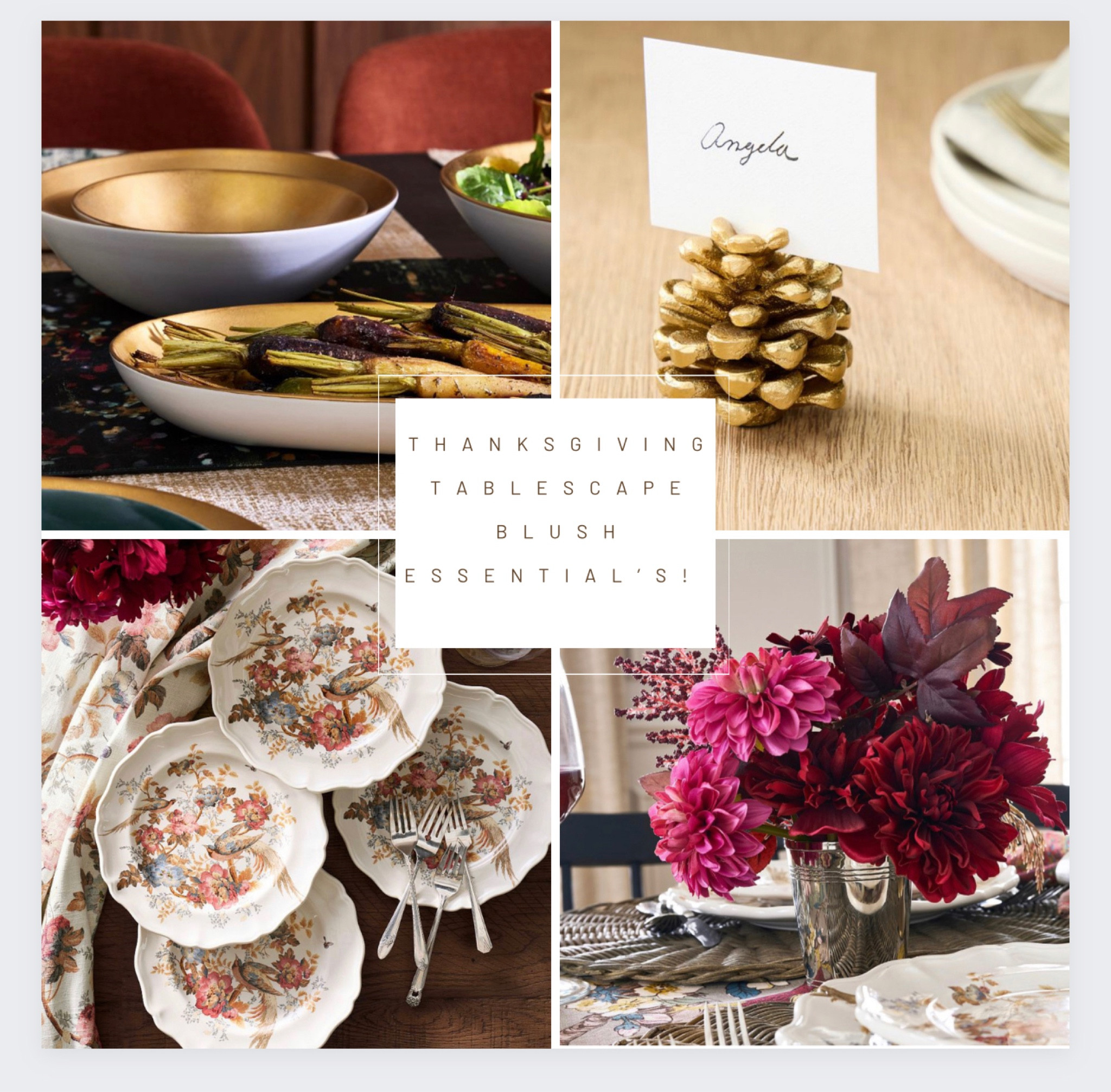 Thanksgiving Tablescape Decor

#LTKSeasonal #LTKHolidaySale #LTKHoliday
