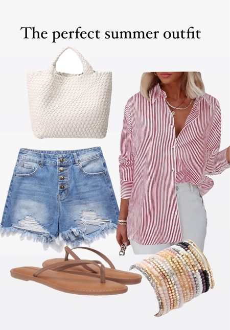 Perfect summer outfit & accessories 

#LTKTravel #LTKSeasonal #LTKFindsUnder50
