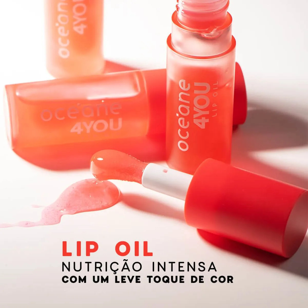 Lip Oil Rosa Punch Océane 4you 6g | Oceane (BR)