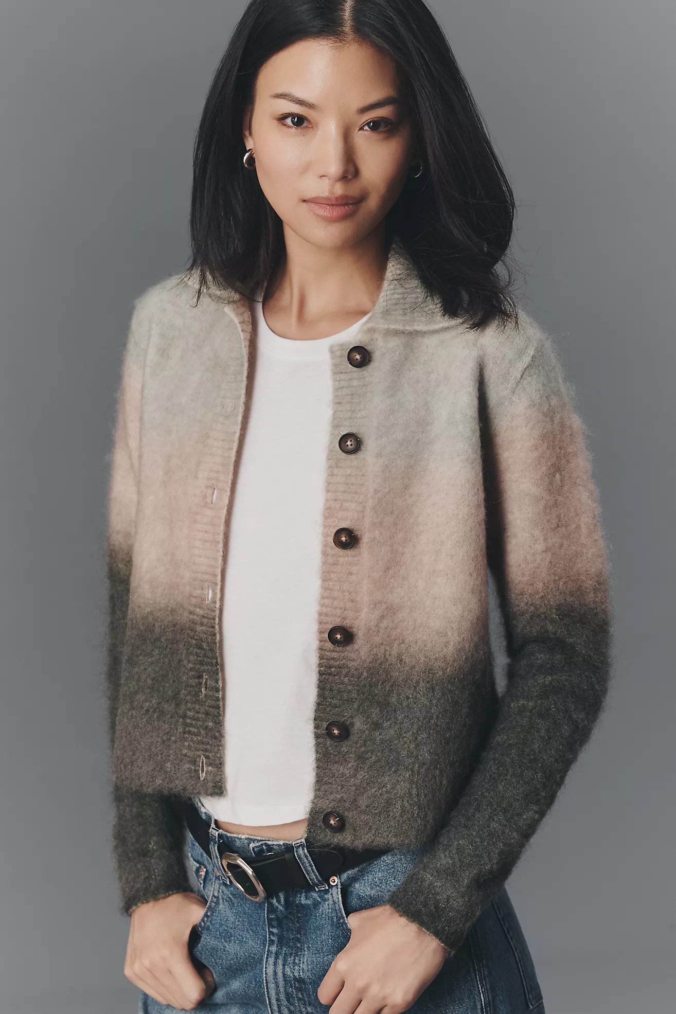 ALIGNE Shirley Collared Cardigan Sweater | Anthropologie (US)