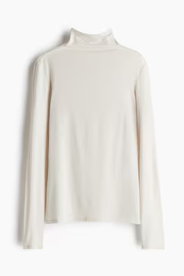 Wollshirt mit Rollkragen | H&M (DE, AT, CH, NL, FI)