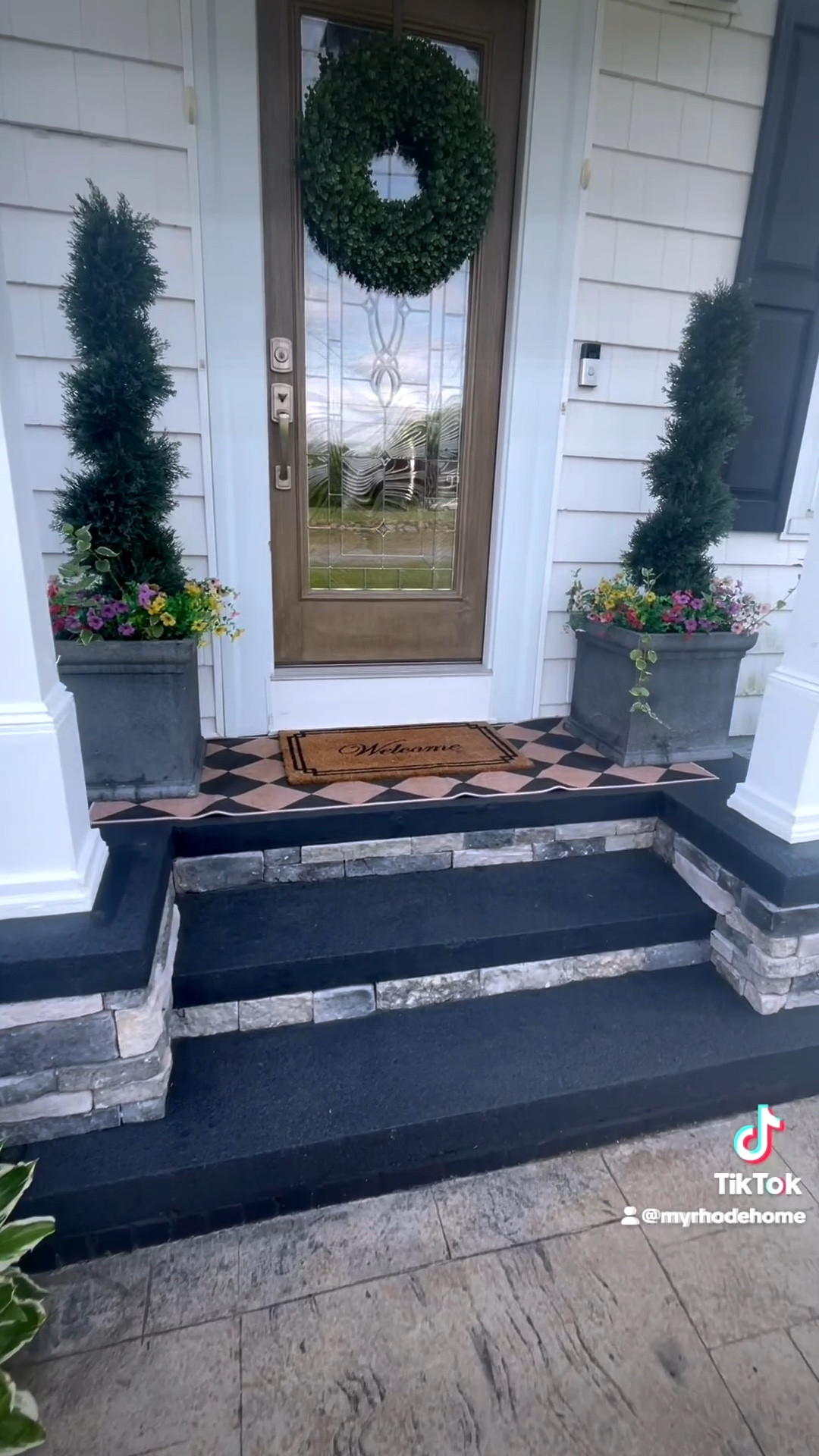 POV: your front entryway was missing one thing… a refresh 🌿✨Front entryway refresh ideas that instantly elevate curb appeal — layered doormats, spring planters, wreath styling, and welcoming porch decor for a warm, designer-inspired entrance. Save this front porch makeover for your next home decor refresh!


#LTKHome #LTKSeasonal