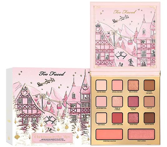 Too Faced Christmas In The Alps Eye Shadow Palette - QVC.com | QVC
