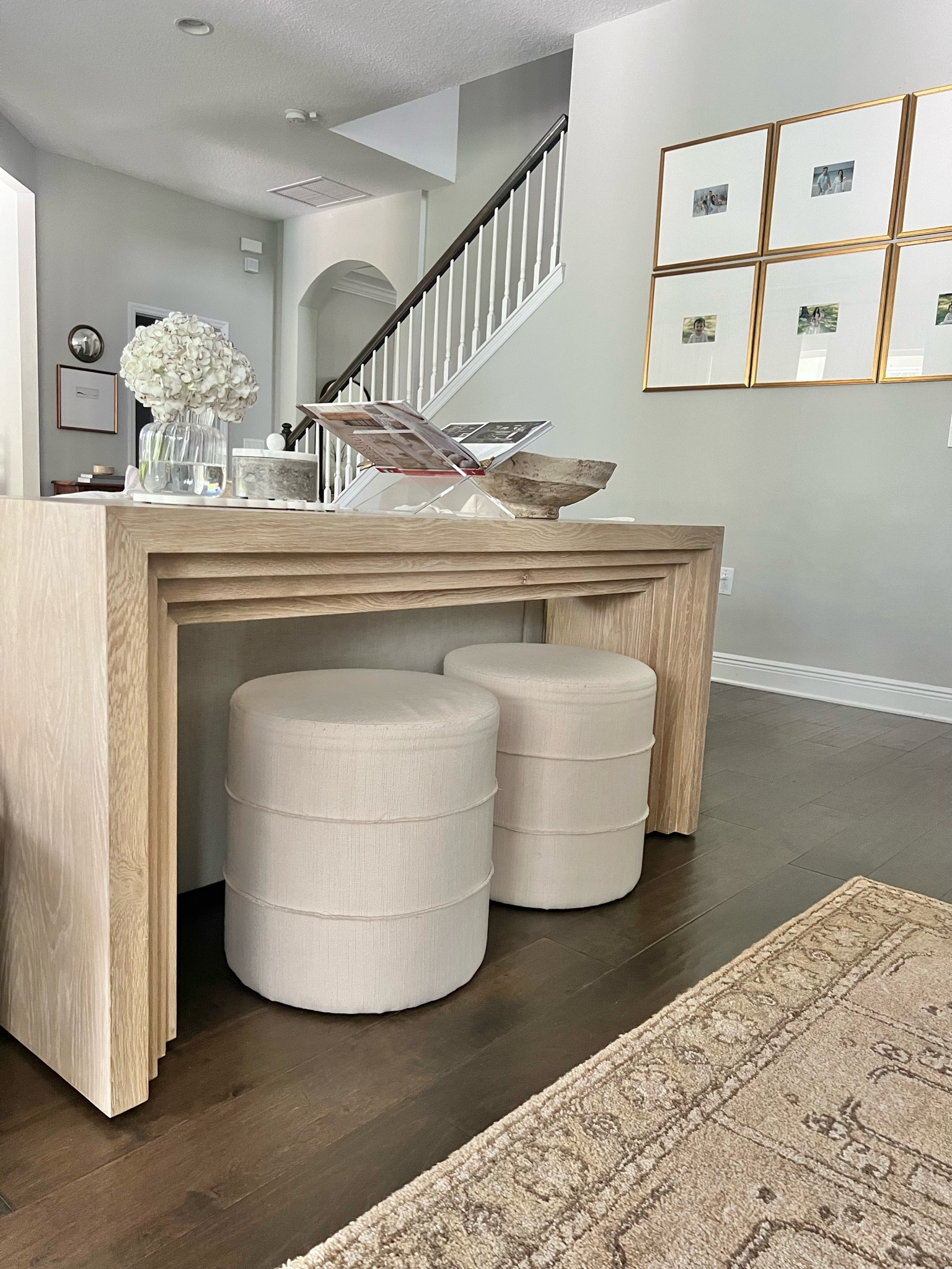 Finally got the best console table delivered by McGee&Co :)
Love the design and the weight for this console table. It’s great sized and something that can be used for sofa table, entry console and even a tv stand.  Love love. 

Newvisionhome
#mcgeeandco


#LTKSeasonal #LTKStyleTip #LTKHome