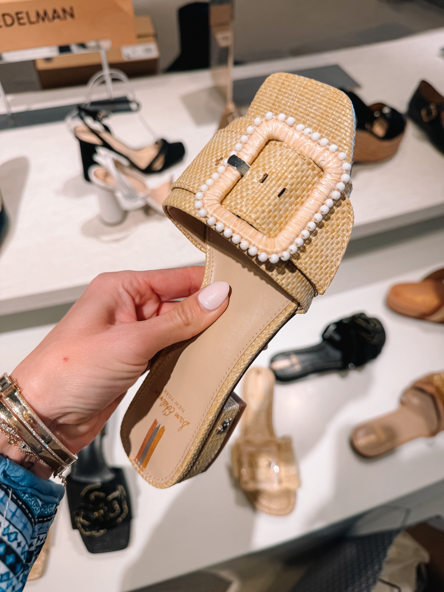 New sandals for spring 