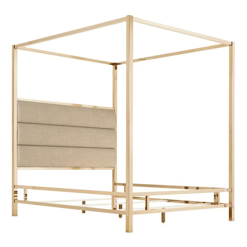 Bartlby Upholstered Canopy Bed | Wayfair North America