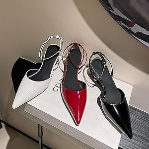 Womens Textured PU Slip-On Chunky Wedged Sandals Modern Shoes for Ladies Summer Party Dancing Wear | Amazon (UK)