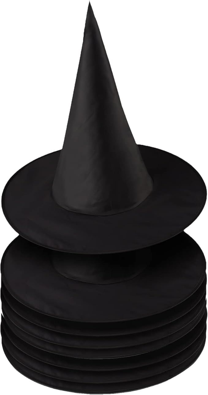 Halloween Witch Hats,8PCS Halloween Witch Hats Witch Costume Accessory,Perfect for party festive ... | Amazon (US)