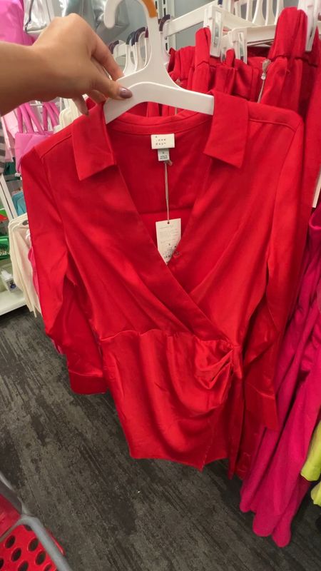 Love this red dress from Target for a holiday work party! Only $30 - I would wear a size Small 

#LTKfindsunder50 #LTKSeasonal #LTKHoliday