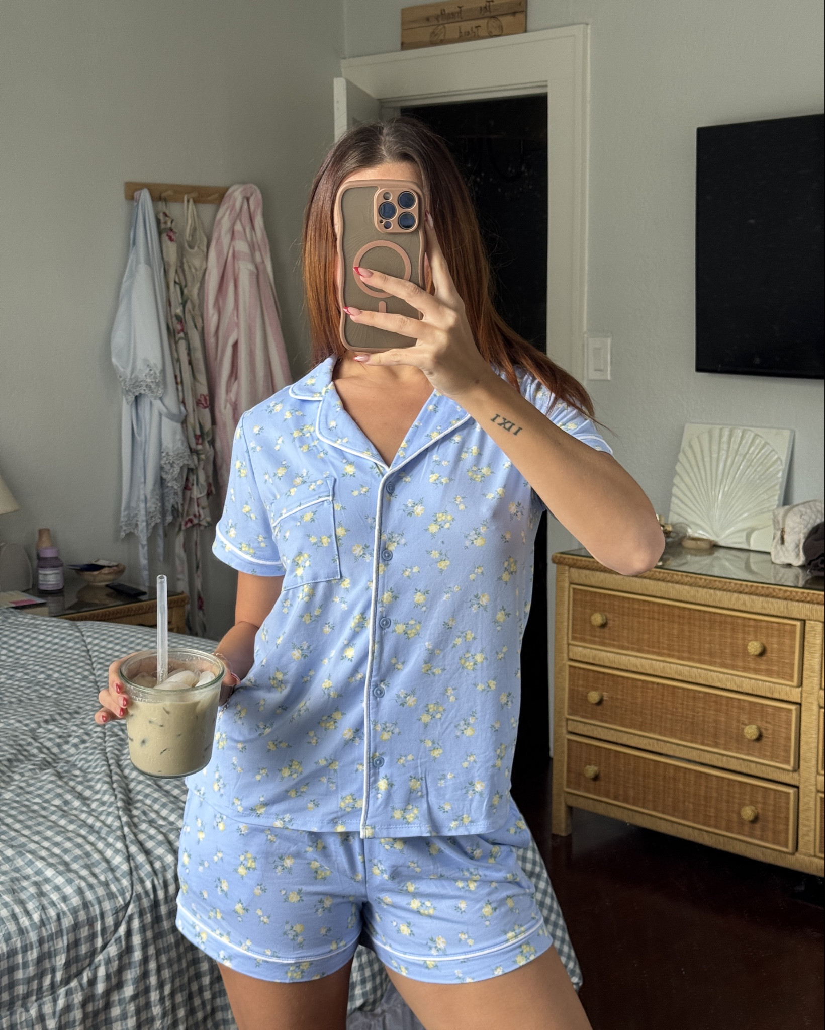 the softest coziest pajamas for less than $20! comes in a ton of cute colors & patterns. wearing size S

#LTKvlog #LTKdayinmylife #LTKmorningroutine