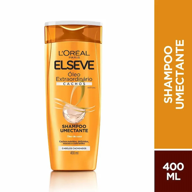 Shampoo Elseve Óleo Extraordinário Cachos 400ml | Drogasil BR