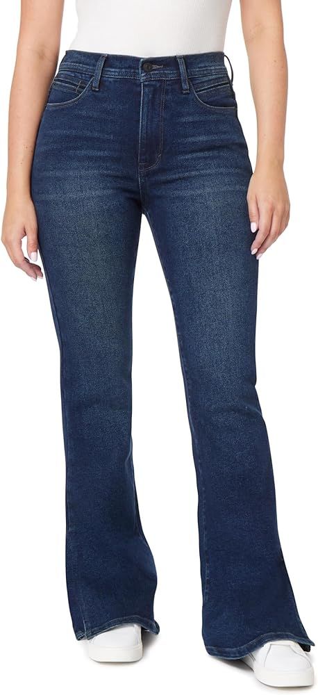 kensie Jeans for Women Midrise Side Slit Flare 32-Inch Inseam, Size 0-14 | Amazon (US)