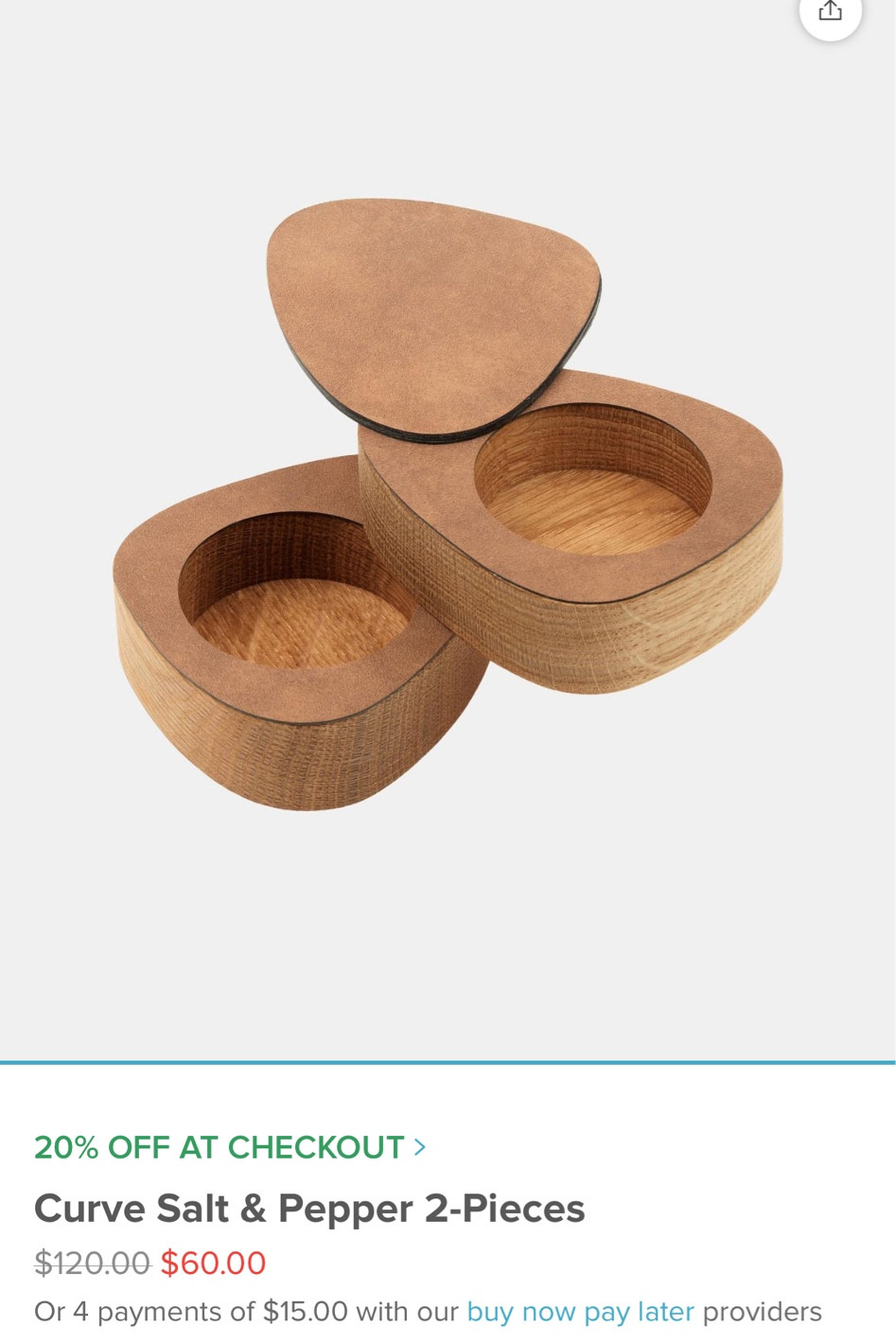 Home Decor on Sale: Lind DNA Curve salt and pepper 

#LTKhome #LTKaustralia #LTKsalealert