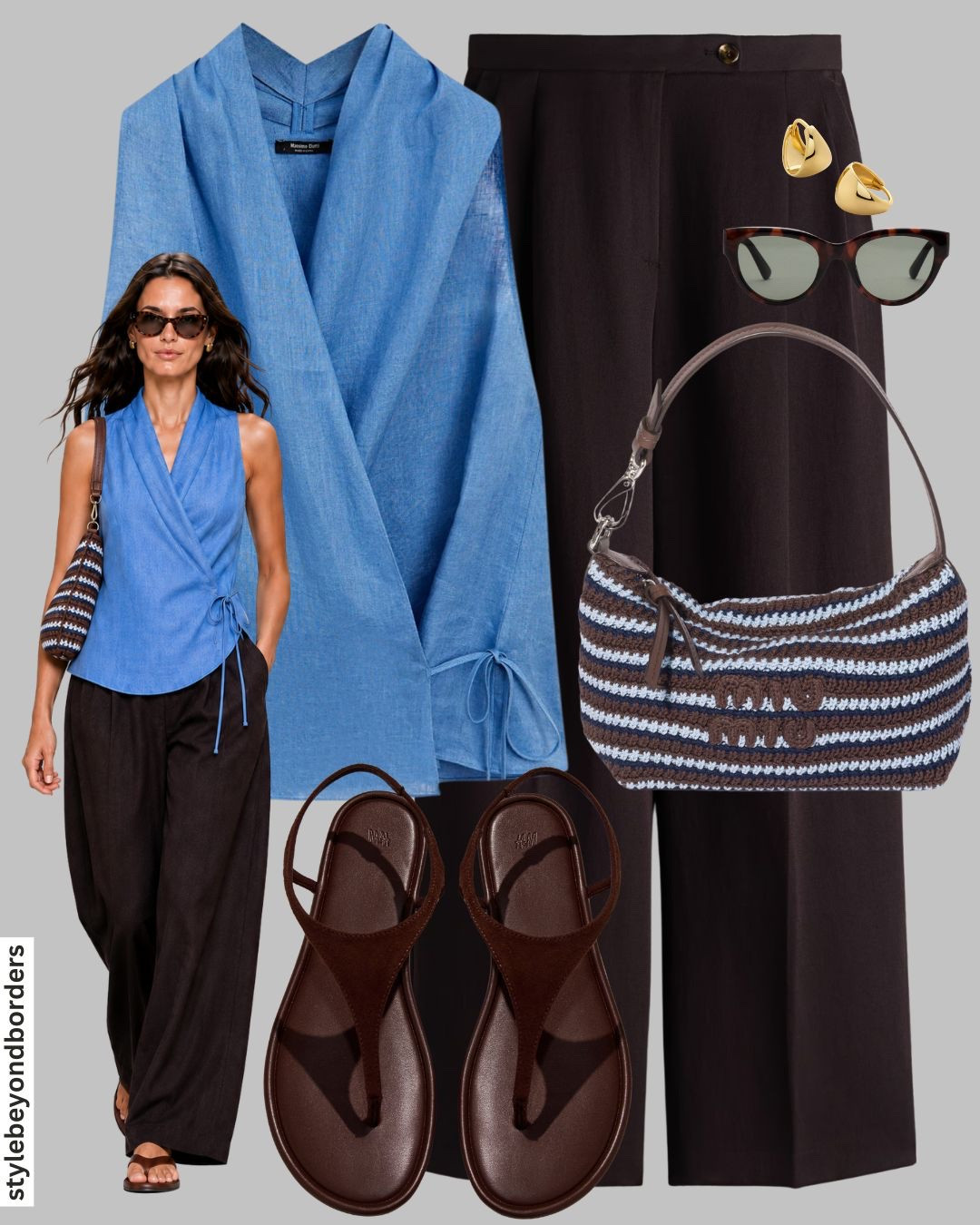Summer in flowy outfits 🦋🤎



Tags: blue vest top, linen top, linen trousers, brown sandals, miumiu bag, red vest top, denim jeans straight leg, red ballet flats, raffia bag,green asymmetrical top, black pleated trousers, red sandals, striped brown and pink knit top, flowy brown trousers, pink suede flats, summer outfit, chic outfit, holiday outfit, vacation outfit, euro summer outfit, linen outfit, Massimo Dutti, Zara, H&M, Mango, Farfetch,MiuMiu

#LTKsummer #LTKstyletip #LTKtravel